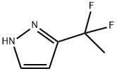 3-(1,1-二氟乙基)-1H-吡唑,1462380-24-0,结构式