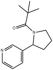 2,2-dimethyl-1-[2-(pyridin-3-yl)pyrrolidin-1-yl]propan-1-one Structure