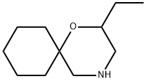 1-Oxa-4-azaspiro[5.5]undecane,2-ethyl-,1466839-90-6,结构式