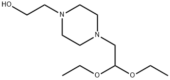 2-[4-(2,2-二乙氧基乙基)哌嗪-1-基]乙-1-醇, 1466936-47-9, 结构式