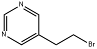 Pyrimidine, 5-(2-bromoethyl)- 结构式