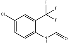 N-[4-Chloro-2-(trifluoromethyl)phenyl]formamide 结构式