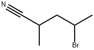 Pentanenitrile, 4-bromo-2-methyl- Structure