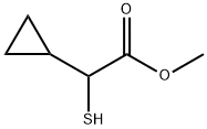 methyl 2-cyclopropyl-2-sulfanylacetate Structure
