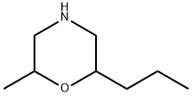 Morpholine, 2-methyl-6-propyl- Structure
