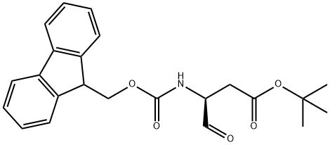 Butanoic acid, 3-[[(9H-fluoren-9-ylmethoxy)carbonyl]amino]-4-oxo-, 1,1-dimethylethyl ester, (3S)-|FMOC-ASP(OTBU)-CHO