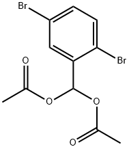 Methanediol, 1-(2,5-dibromophenyl)-, 1,1-diacetate