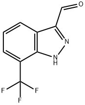 1470586-95-8 1H-Indazole-3-carboxaldehyde, 7-(trifluoromethyl)-