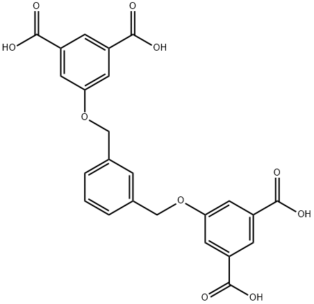 5,5'-(1,3-phenylenebis(methylene))bis(oxy)diisophthalic acid 结构式