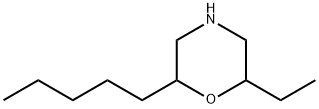 Morpholine,2-ethyl-6-pentyl- Structure