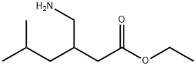 Hexanoic acid, 3-(aminomethyl)-5-methyl-, ethyl ester Structure