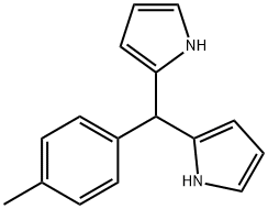 1H-Pyrrole, 2,2'-[(4-methylphenyl)methylene]bis- Struktur