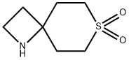 7-Thia-1-azaspiro[3.5]nonane, 7,7-dioxide Structure