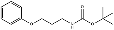 叔-丁基 (3-苯氧基丙基)氨基甲酯, 1479496-35-9, 结构式