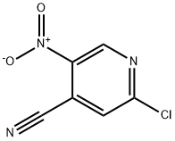 4-Pyridinecarbonitrile, 2-chloro-5-nitro- Structure