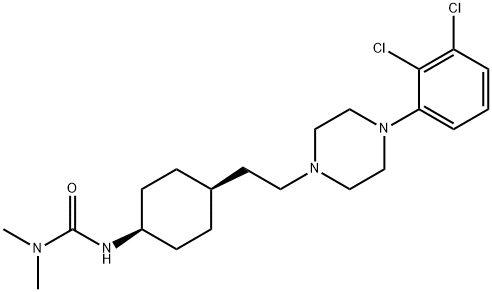 Urea, N'-[cis-4-[2-[4-(2,3-dichlorophenyl)-1-piperazinyl]ethyl]cyclohexyl]-N,N-dimethyl-|卡利拉嗪顺式杂质