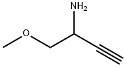 1-methoxybut-3-yn-2-amine Structure