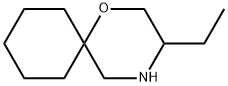 1-Oxa-4-azaspiro[5.5]undecane, 3-ethyl- Struktur