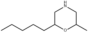 Morpholine,2-methyl-6-pentyl- Struktur
