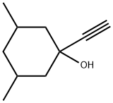 1-乙炔基-3,5-二甲基环己-1-醇, 1483917-81-2, 结构式