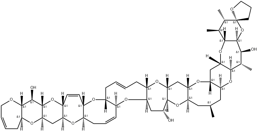 シガトキシンCTX 3C 化学構造式
