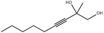 3-Nonyne-1,2-diol, 2-methyl- Struktur