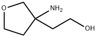 2-(3-aminooxolan-3-yl)ethan-1-ol Struktur