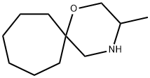 1-Oxa-4-azaspiro[5.6]dodecane, 3-methyl- 结构式