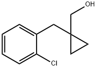 (1-(2-chlorobenzyl)cyclopropyl)methanol Structure