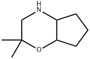 Cyclopent[b]-1,4-oxazine,octahydro-2,2-dimethyl- Structure