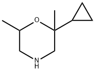 Morpholine,2-cyclopropyl-2,6-dimethyl- 化学構造式