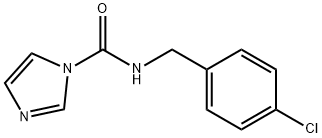 N-[(4-CHLOROPHENYL)METHYL]-1H-IMIDAZOLE-1-CARBOXAMIDE,149047-31-4,结构式