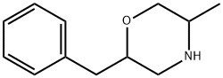 Morpholine, 5-methyl-2-(phenylmethyl)- Struktur