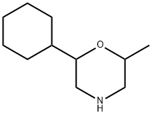 Morpholine,2-cyclohexyl-6-methyl-,1492420-57-1,结构式