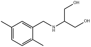 1,3-Propanediol, 2-[[(2,5-dimethylphenyl)methyl]amino]- 化学構造式