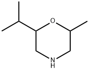 Morpholine, 2-methyl-6-(1-methylethyl)- Structure