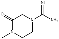 4-METHYL-3-OXOPIPERAZINE-1-CARBOXIMIDAMIDE(WXC08679) Structure