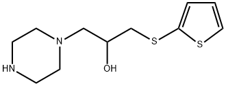 1493376-54-7 1-(piperazin-1-yl)-3-(thiophen-2-ylsulfanyl)propan-2-ol