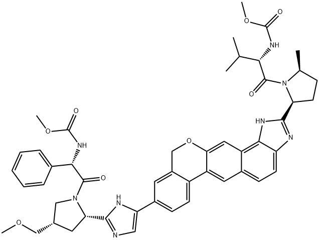 维帕他韦杂质5,1493768-22-1,结构式
