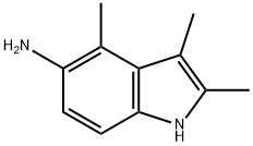 2,3,4-trimethyl-1H-indol-5-amine Structure