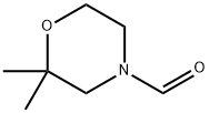 4-Morpholinecarboxaldehyde, 2,2-dimethyl- Structure