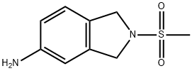 2-(甲基磺酰基)异吲哚啉-5-胺,1495007-82-3,结构式