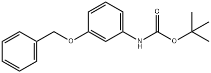Carbamic acid, [3-(phenylmethoxy)phenyl]-, 1,1-dimethylethyl ester (9CI) Structure