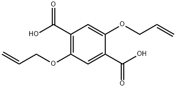 2,5-双(烯丙氧基)对苯二甲酸,149590-60-3,结构式