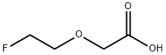 2-(2-氟乙氧基)乙酸, 149605-55-0, 结构式