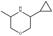 Morpholine, 3-cyclopropyl-5-methyl- Structure