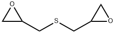 2-(oxiran-2-ylmethylsulfanylmethyl)oxirane Structure