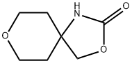 3,8-dioxa-1-azaspiro[4.5]decan-2-one Struktur