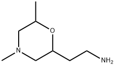 2-Morpholineethanamine,4,6-dimethyl- Structure