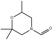 4-Morpholinecarboxaldehyde,2,2,6-trimethyl- 化学構造式